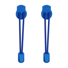 3mm Elastiska skosnören - Blå