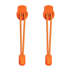 3mm Elastiska skosnören - Orange