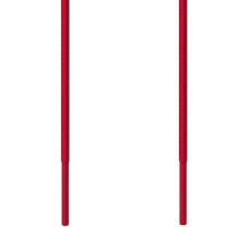 Skosnören – 3mm Röda
