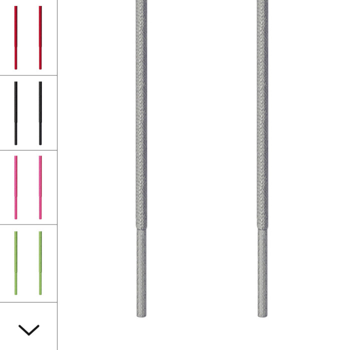 Skosnören – 3mm Ljusgrå