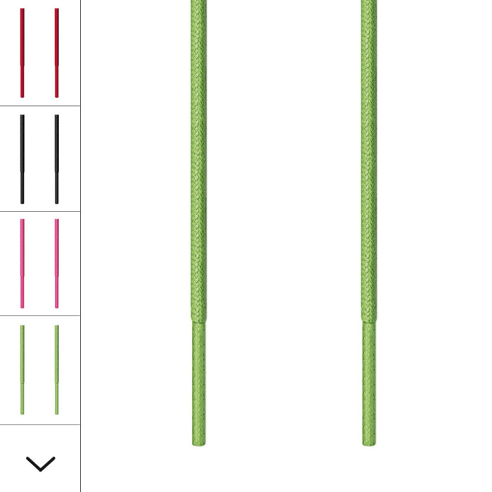 Skosnören – 3mm Lime